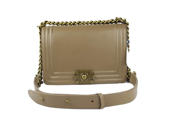 7A Fashion Chanel Le Boy Flap Shoulder Bag In Glazed Calfskin A6671 Online
